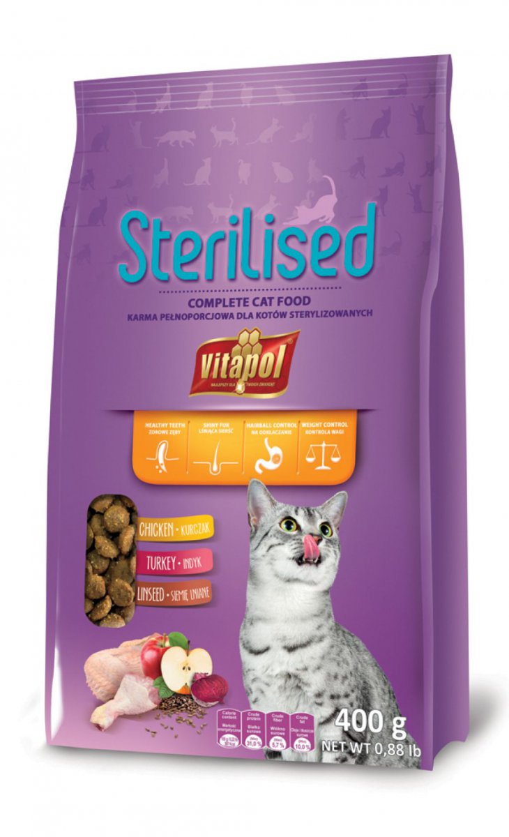Hau&Miau Sterilised 400 g