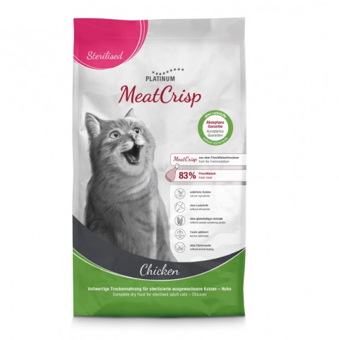 Platinum MeatCrisp Sterilised kurczak adult 1,5 kg