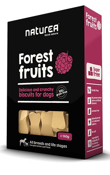 Naturea Biscuits owoce leśne 140 g