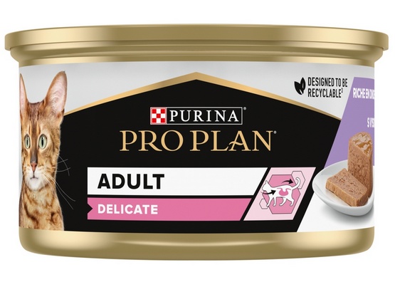Purina Pro Plan Sensitive indyk pasztet adult 85 g