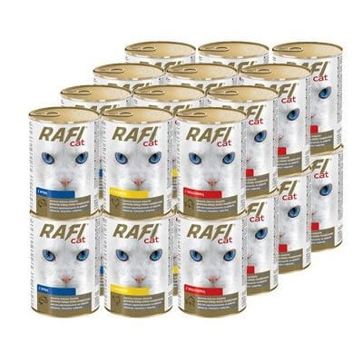 Rafi mix smaków w sosie 415 g × 24