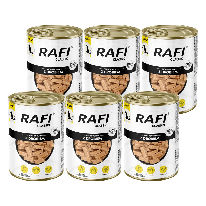 Rafi Classic kurczak adult 1.24 kg × 6