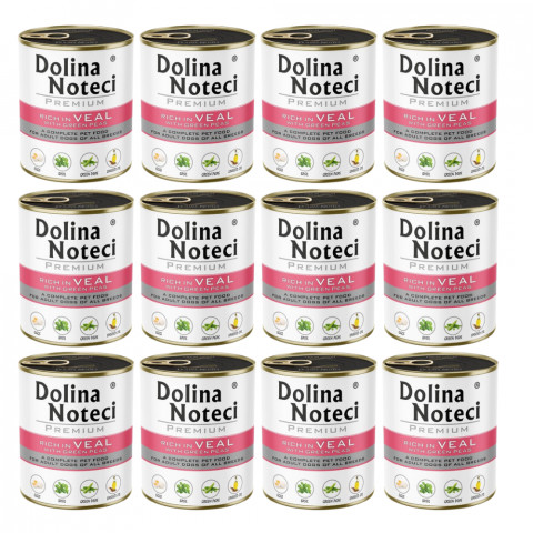 Dolina Noteci Premium cielęcina adult 800 g × 12