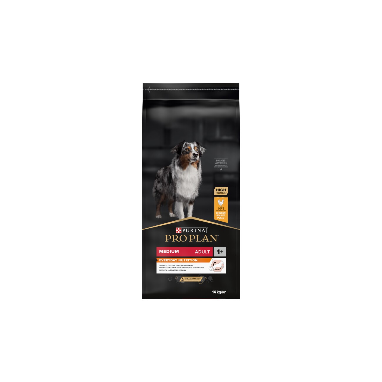 Purina Pro Plan kurczak adult średnie rasy 14 kg × 2