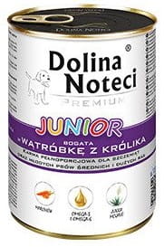 Dolina Noteci Junior królik junior 400 g × 6