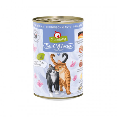 GranataPet DeliCatessen kaczka, tuńczyk pasztet adult 400 g