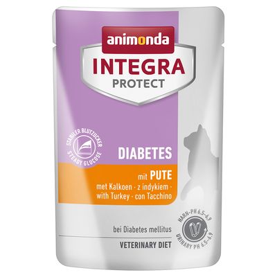 Animonda Integra Protect Diabetes mix smaków adult 85 g × 48