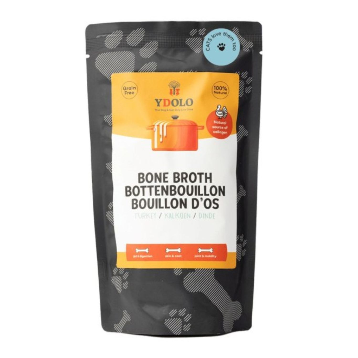 Ydolo Bone Broth indyk 230 g