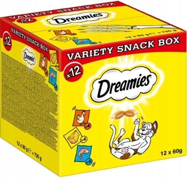 Dreamies mix smaków 60 g × 12
