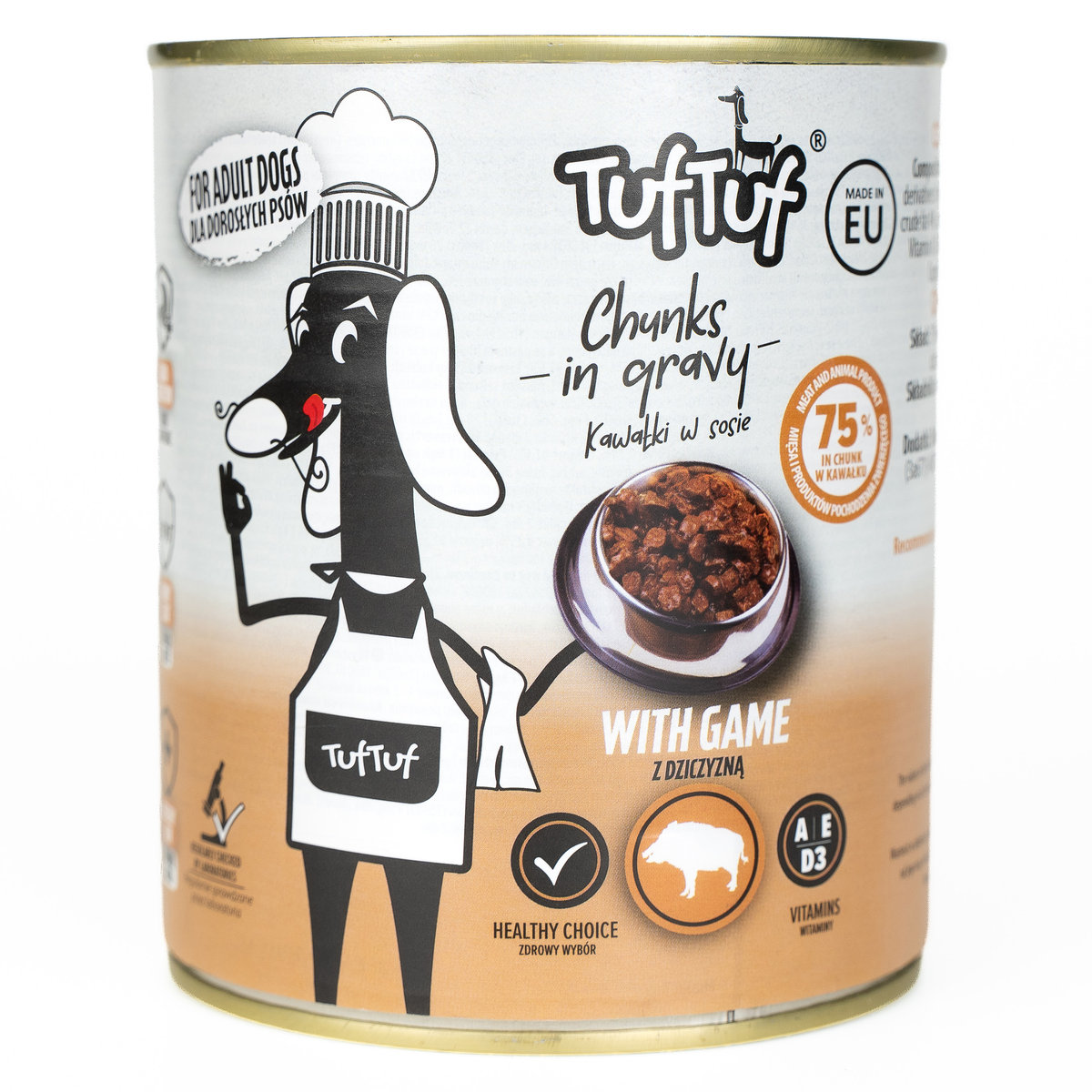 Tuf Tuf dziczyzna 800 g