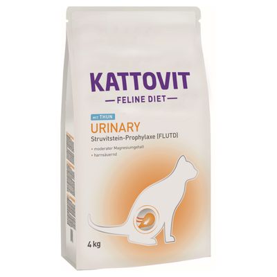 Kattovit Feline Diet Urinary tuńczyk 4 kg × 2