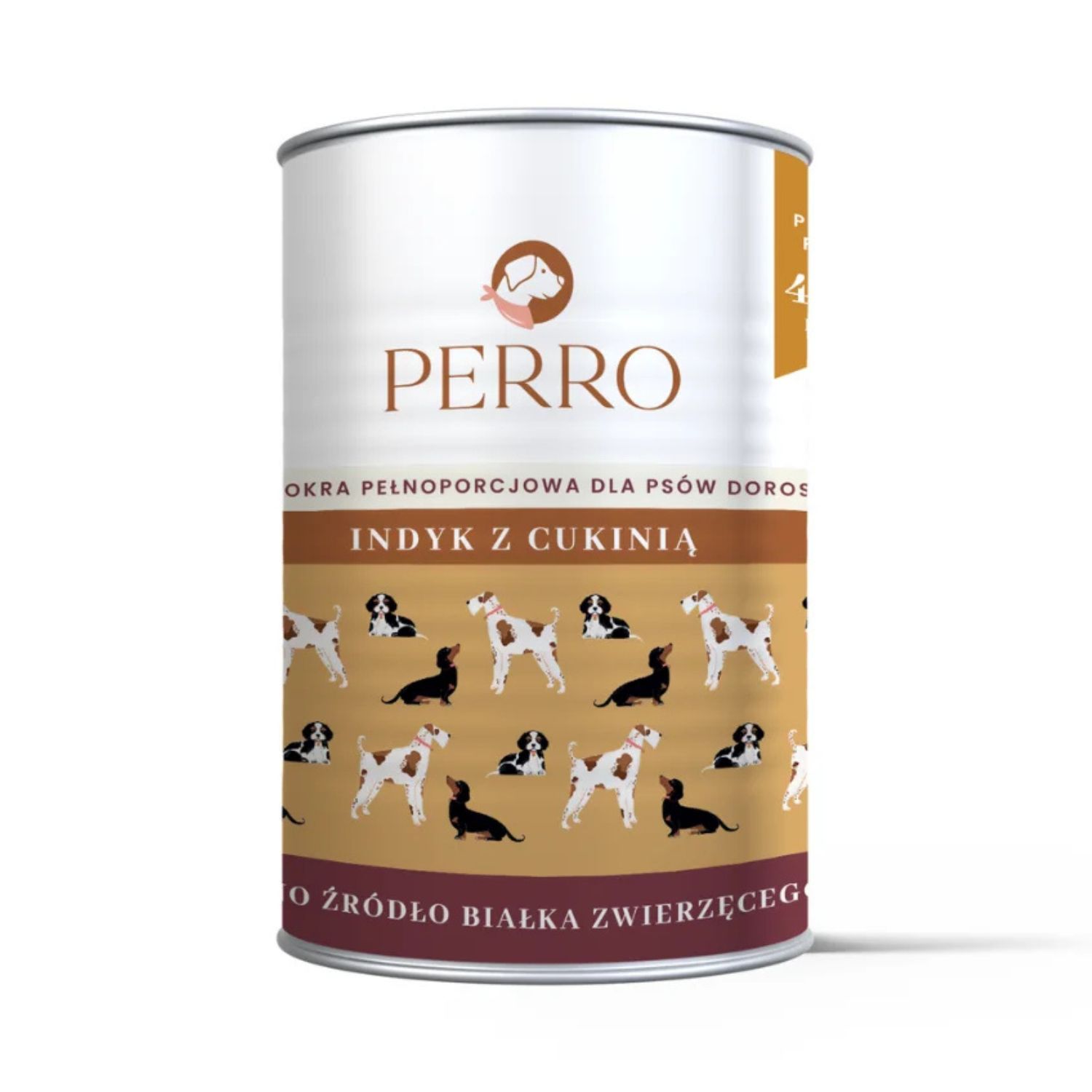 Perro Mono indyk z cukinią adult 400 g