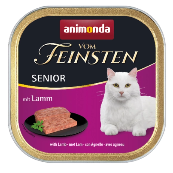 Animonda Vom Feinsten jagnięcina kawałki senior 100 g