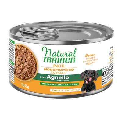 Trainer Natural Trainer Pate Monoproteico jagnięcina adult małe rasy 150 g