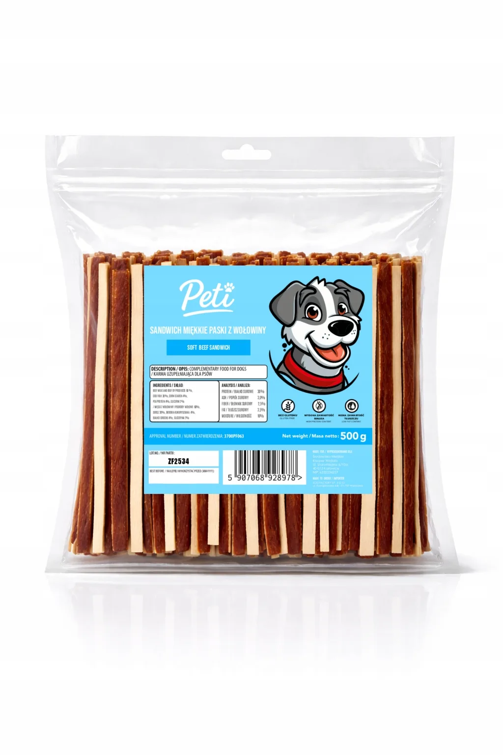 PETI wołowina 500 g