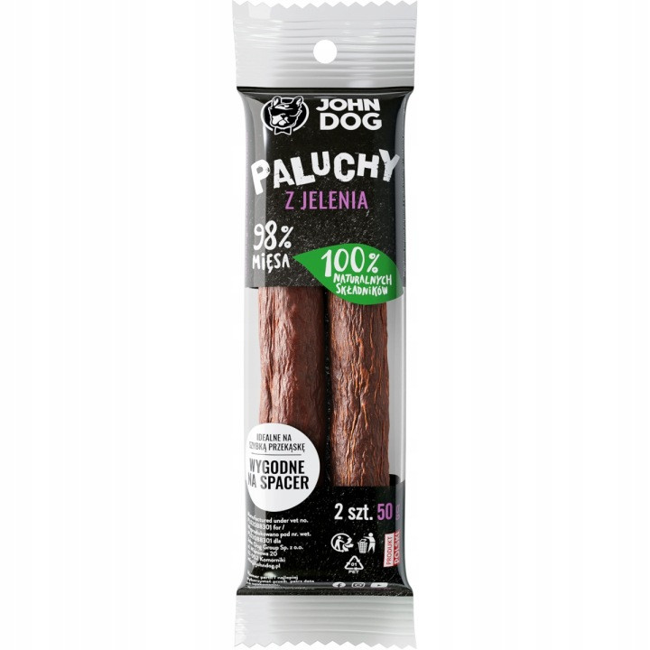 John Dog jeleń 25 g × 2