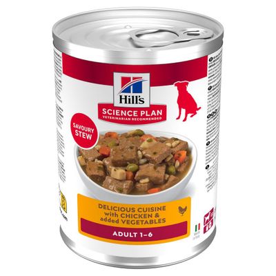 Hill's Science Plan Stew kurczak adult 363 g × 24