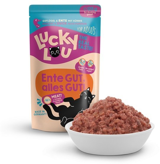 Lucky Lou Lifestage drób, kaczka adult 125 g