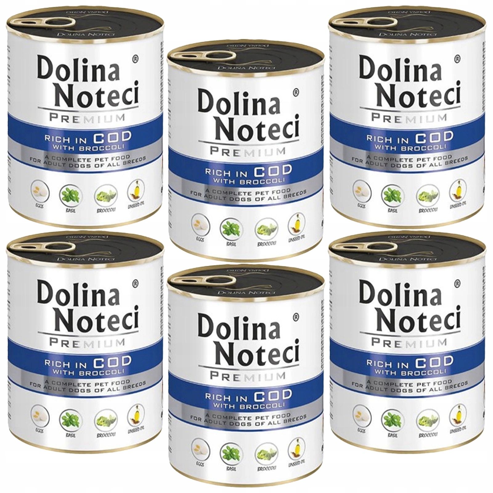 Dolina Noteci Premium dorsz adult 800 g × 6