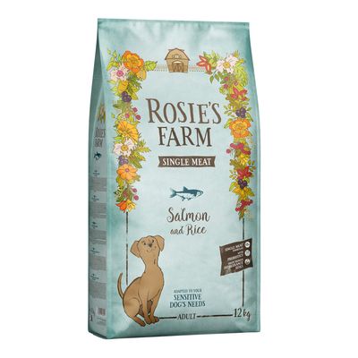 Rosie's Farm Single Meat łosoś adult 12 kg