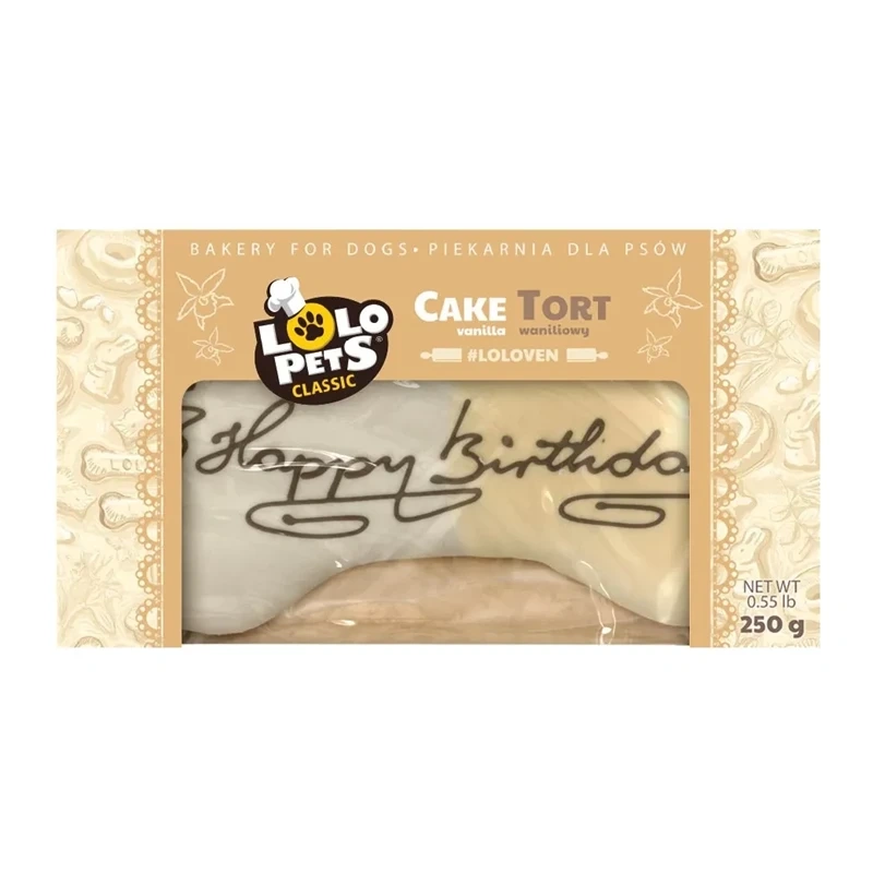 Lolo Pets Happy Birthday wanilia 250 g