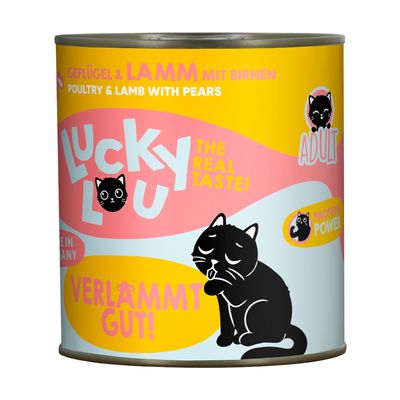 Lucky Lou drób, jagnięcina adult 800 g × 2