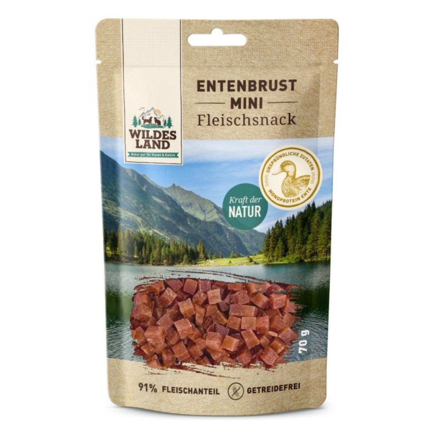 Wildes Land Entenbrust MINI kaczka małe rasy 70 g