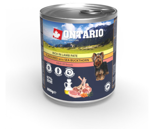 Ontario Pate jagnięcina adult 800 g