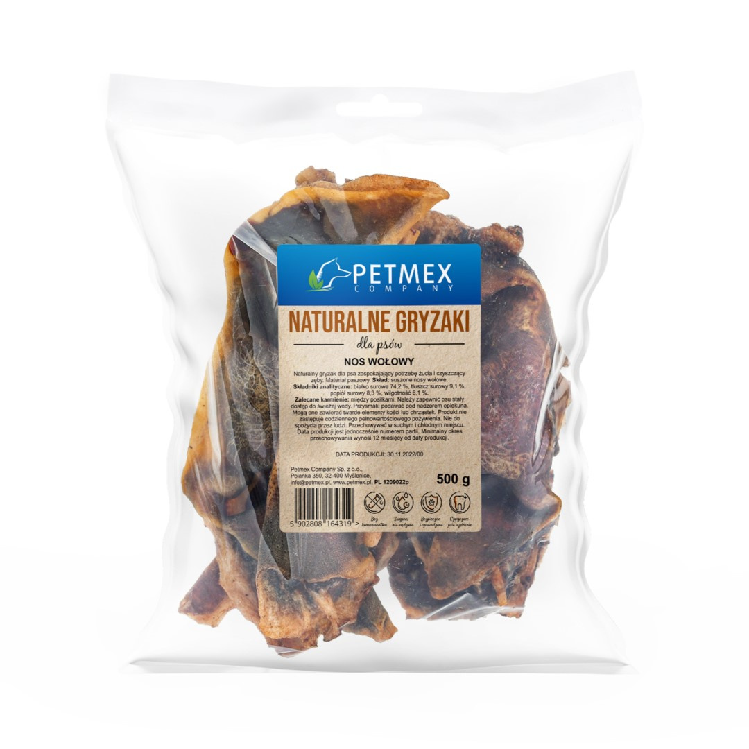 Petmex nos wołowy suszony 500 g
