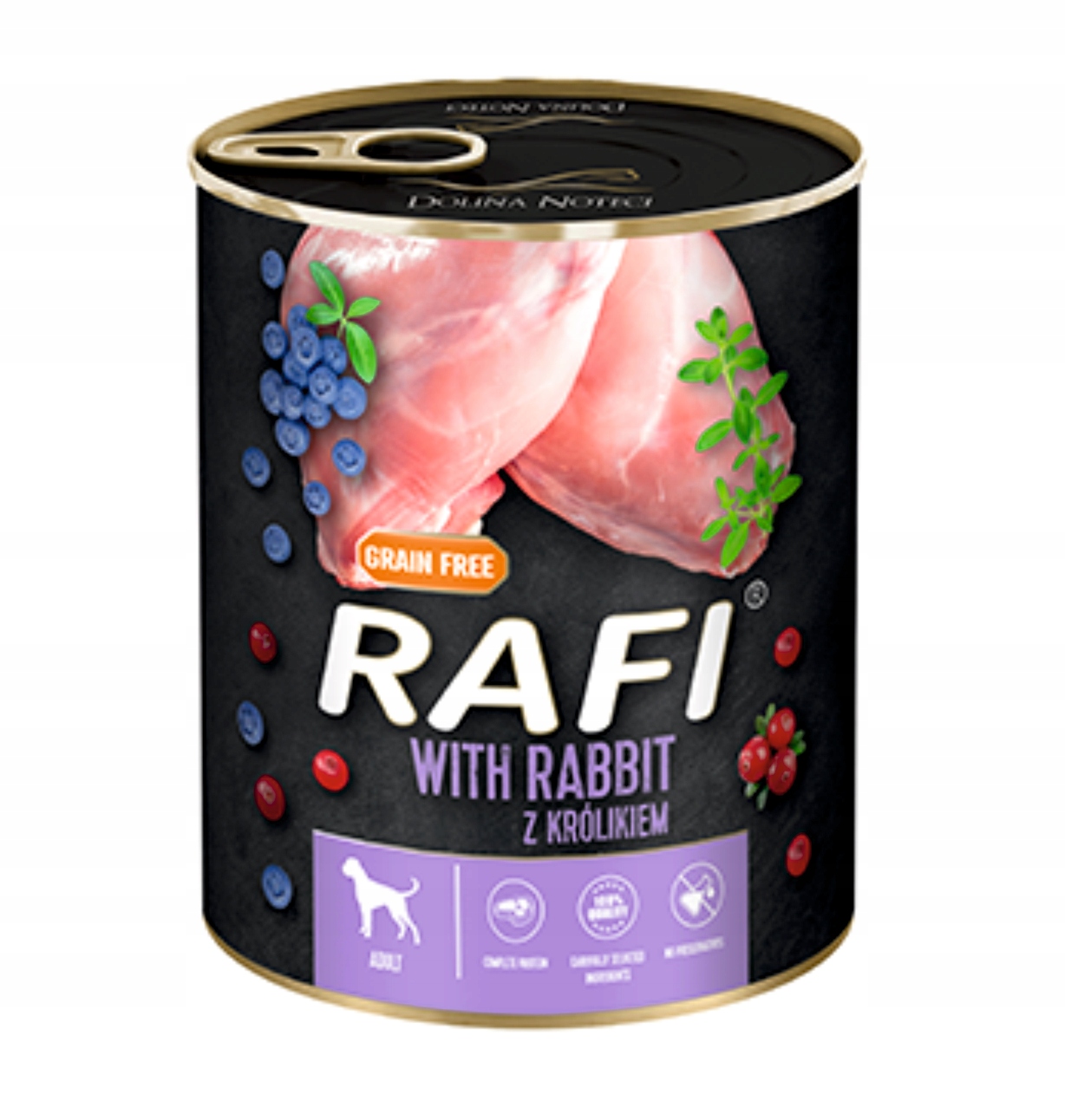 Dolina Noteci Rafi królik adult 800 g