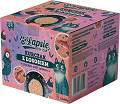 Łapsie For Cat kurczak, łosoś w bulionie adult 80 g × 12