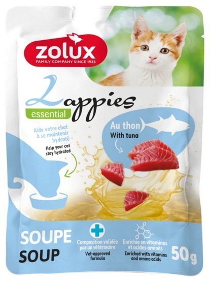 Zolux Lappies tuńczyk w bulionie 50 g