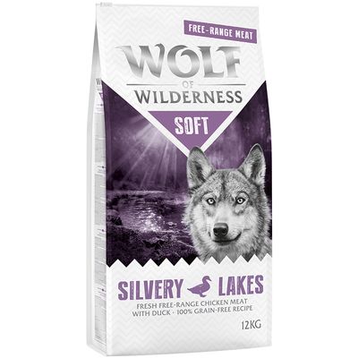 Wolf of Wilderness Soft kaczka, kurczak 12 kg