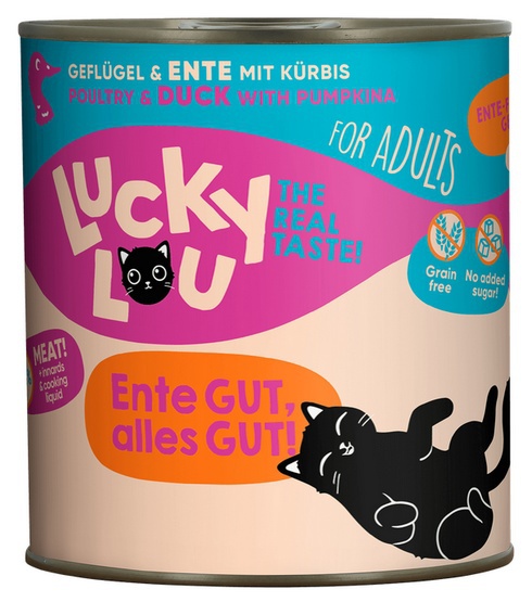 Lucky Lou Lifestage drób, kaczka adult 800 g