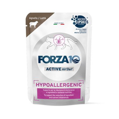 Forza10 Hypoallergenic Active Vet Diet jagnięcina pasztet 80 g × 12