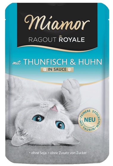Miamor Ragout Royale tuńczyk, kurczak w sosie adult 100 g