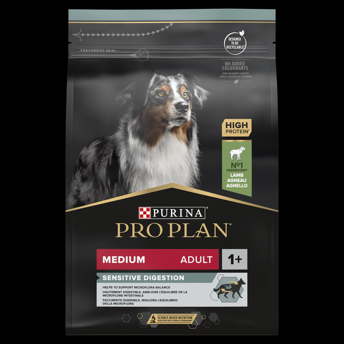 Purina Pro Plan jagnięcina z ryżem adult średnie rasy 3 kg