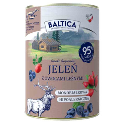 Baltica Smaki Regionów jeleń adult 400 g
