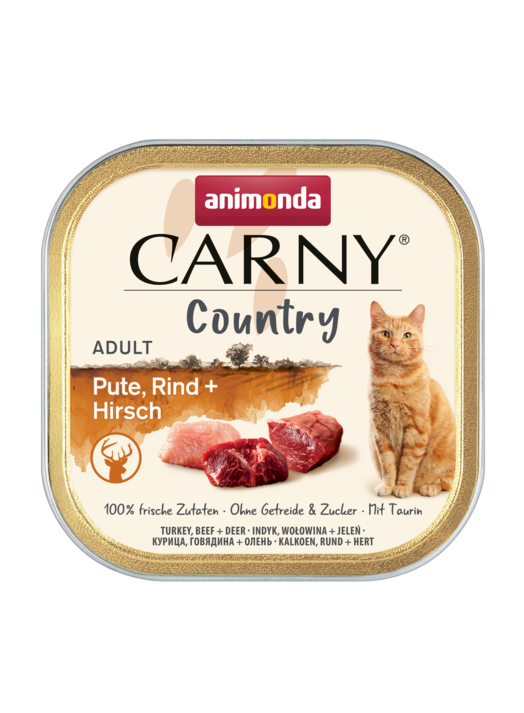 Animonda Carny Country dziczyzna, indyk, wołowina adult 100 g