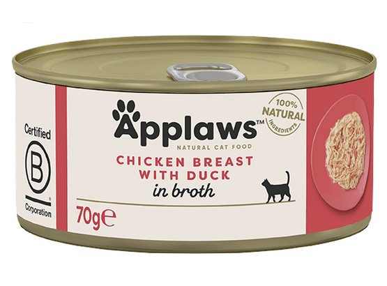 Applaws Cat kaczka, kurczak kawałki adult 70 g