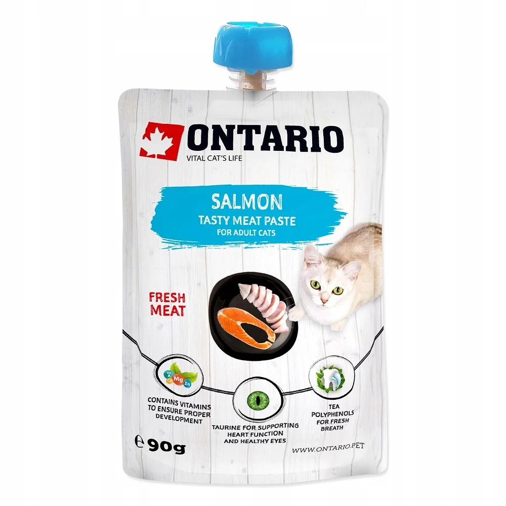 Ontario łosoś pasztet adult 90 g