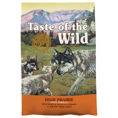 Taste of the Wild High Prairie bizon, dziczyzna puppy 5,6 kg