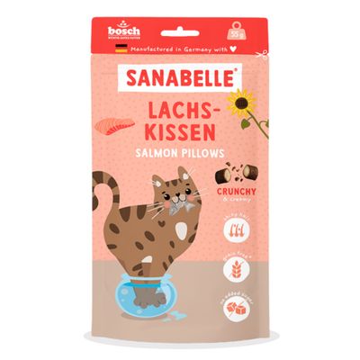 Sanabelle Milk Pillows łosoś 55 g × 7