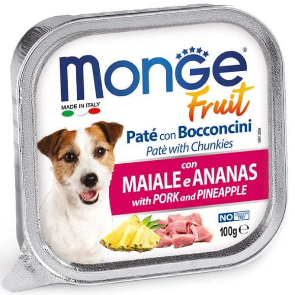 Monge Dog Fruit wieprzowina adult 100 g