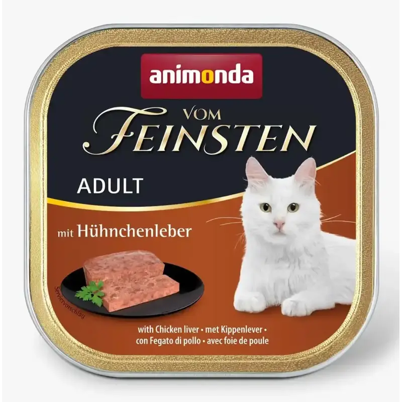 Animonda Vom Feinsten wątróbka z kurczaka pasztet adult 100 g
