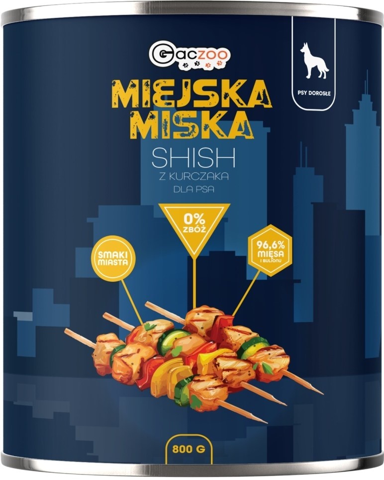 Gaczoo Miejska Miska kurczak 800 g