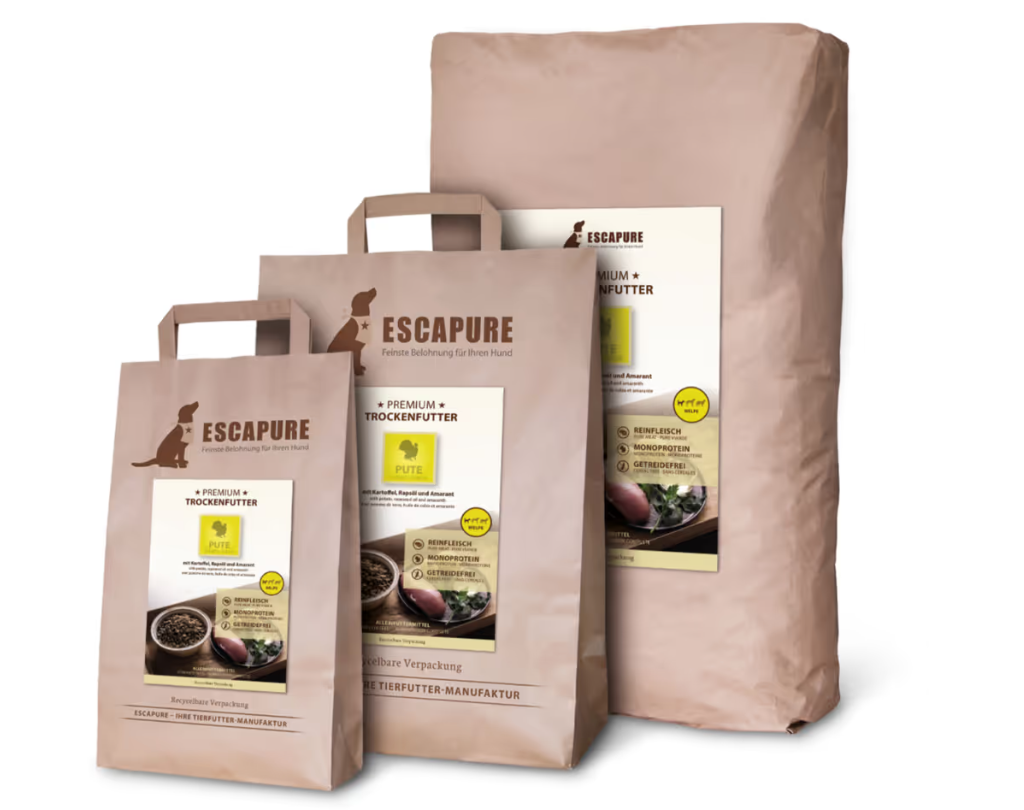 Escapure Premium indyk puppy 1,5 kg