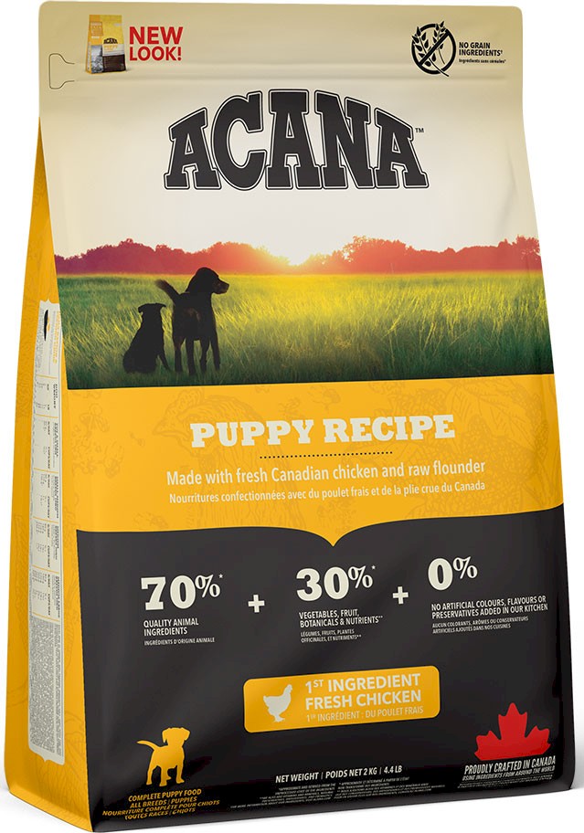Acana flądra, kurczak puppy 2 kg