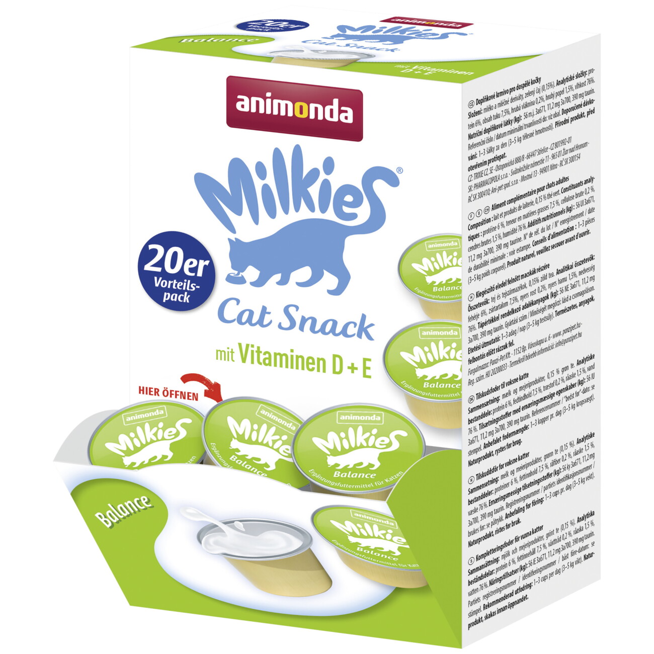 Animonda Milkies mleko 15 g × 20