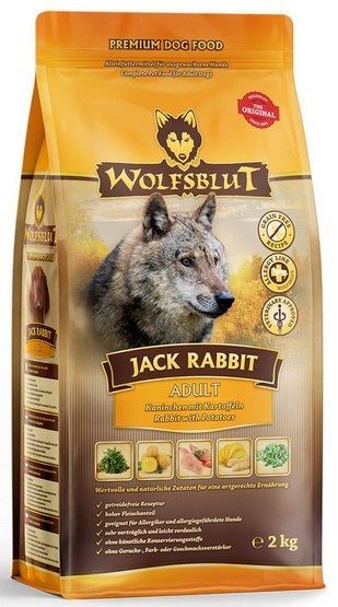 Wolfsblut Jack Rabbit królik adult 2 kg